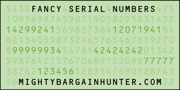 Serial Number Dollar Bill Font Currency